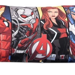 Marvel Superhero Pillowcase - Red, Black, and White 2pc Set